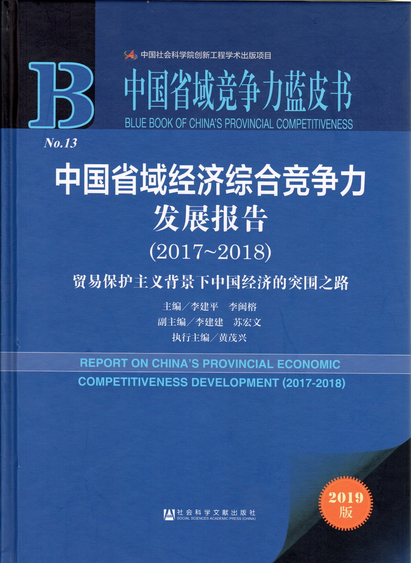 bb射水视频中国省域经济综合竞争力发展报告（2017-2018）